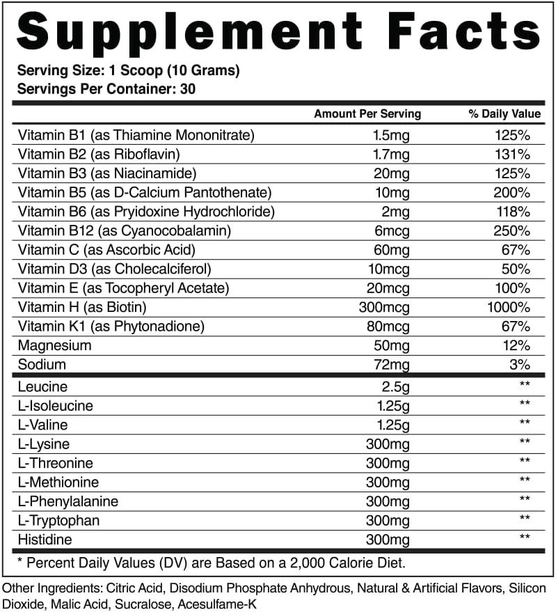 Steel Supplements | High Performance Bcaa Eaa Powder | Promotes Lean Muscle Growth And Workout Endurance | 2:1:1 Ratio To Recover Muscle Faster 30 Servings. (Bohemian Bliss)