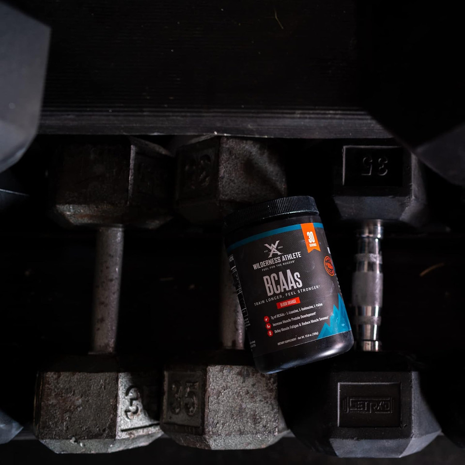 Wilderness Athlete - Bcaas - Branched Chain Amino Acids Powder - Essential Amino Acids Supplement For Men & Women - Bcaa Supplement With Optimal Amino Acid Complex (Blood Orange)