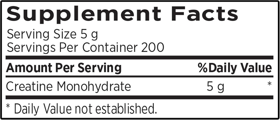 Mri Performance Creatine Monohydrate Powder 5G,100% Pure Micronized Creatine Supplement, Muscle Growth & Recovery, Build Muscle, Increase Strength, Performance, Endurance, 1000G, Unflavored