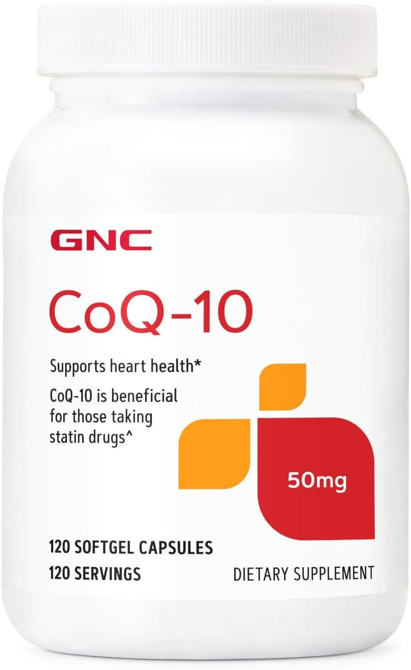 Gnc Coq10 200Mg Supplement, Supports Heart Health, 30 Servings