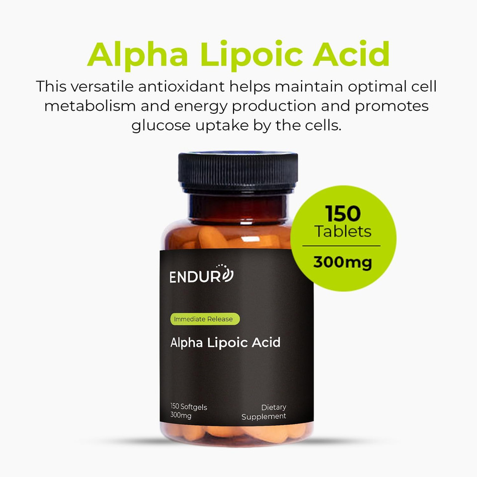 Alpha Lipoic Acid 300Mg (150 Softgels)