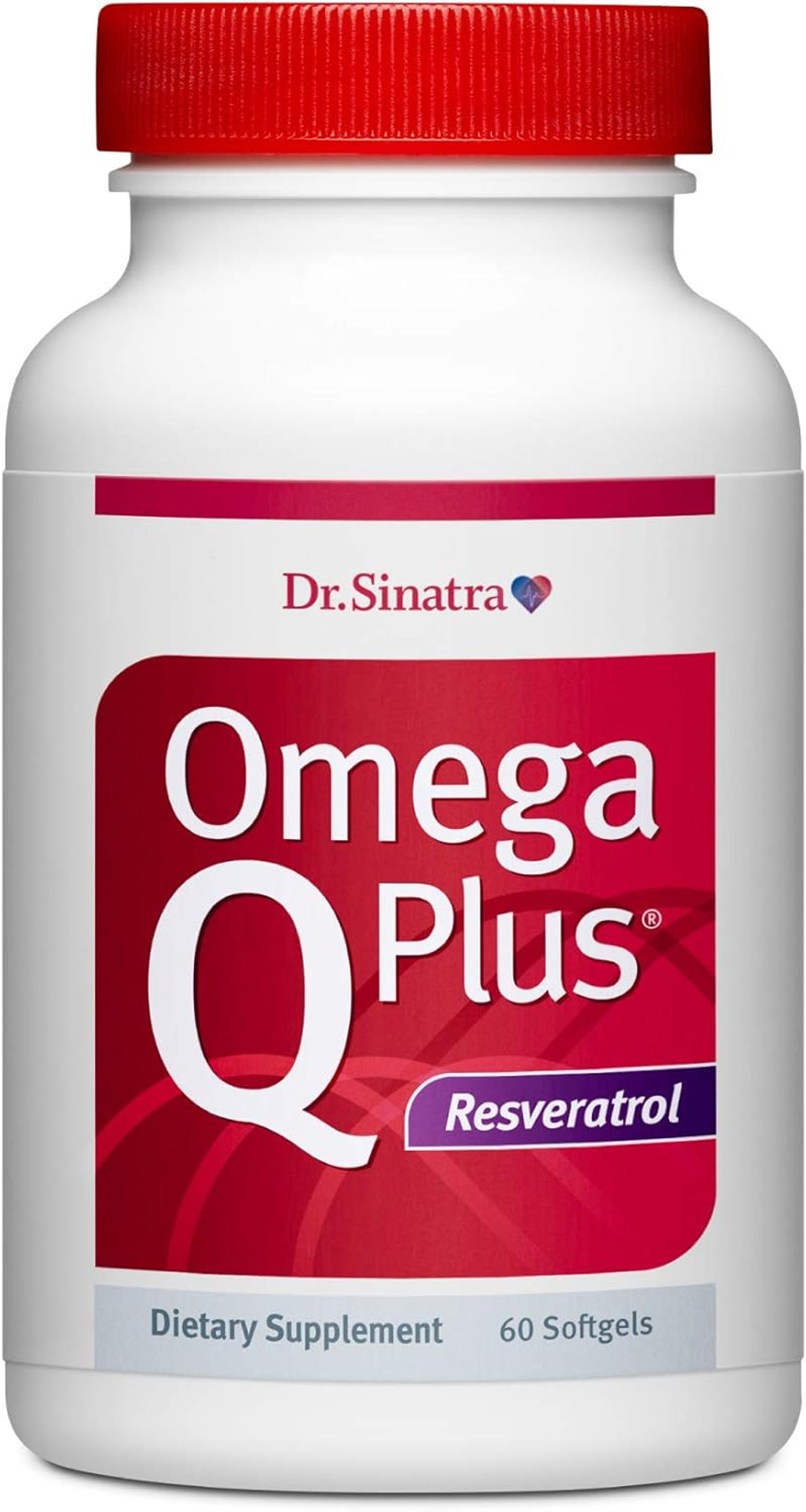 Dr. Sinatra Omega Q Plus Resveratrol - Omega-3 Supplement With Coq10 And Resveratrol - Promotes Comprehensive Heart And Whole Body Health To Help You Age Well (180 Softgels)