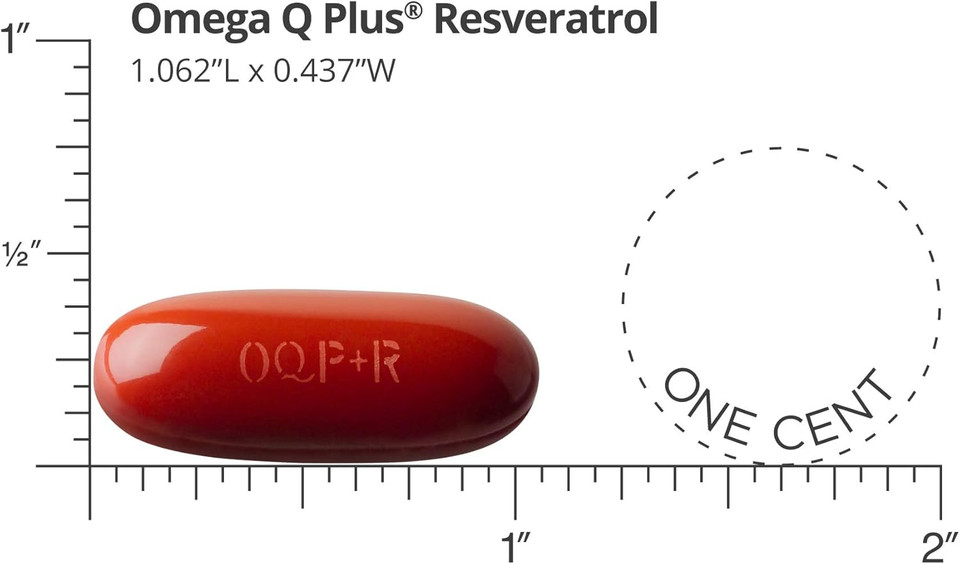 Dr. Sinatra Omega Q Plus Resveratrol - Omega-3 Supplement With Coq10 And Resveratrol - Promotes Comprehensive Heart And Whole Body Health To Help You Age Well (180 Softgels)