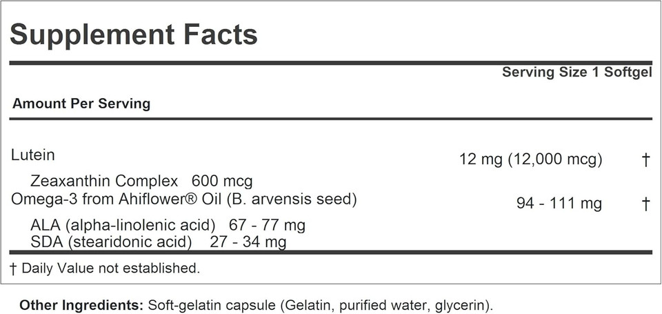 Andrew Lessman Lutein 12 Mg - 180 Softgels - Ultra-High Levels Of Lutein. Powerful Anti-Oxidant Carotenoid. Supports Eye Health And Promotes Healthy Vision And Skin