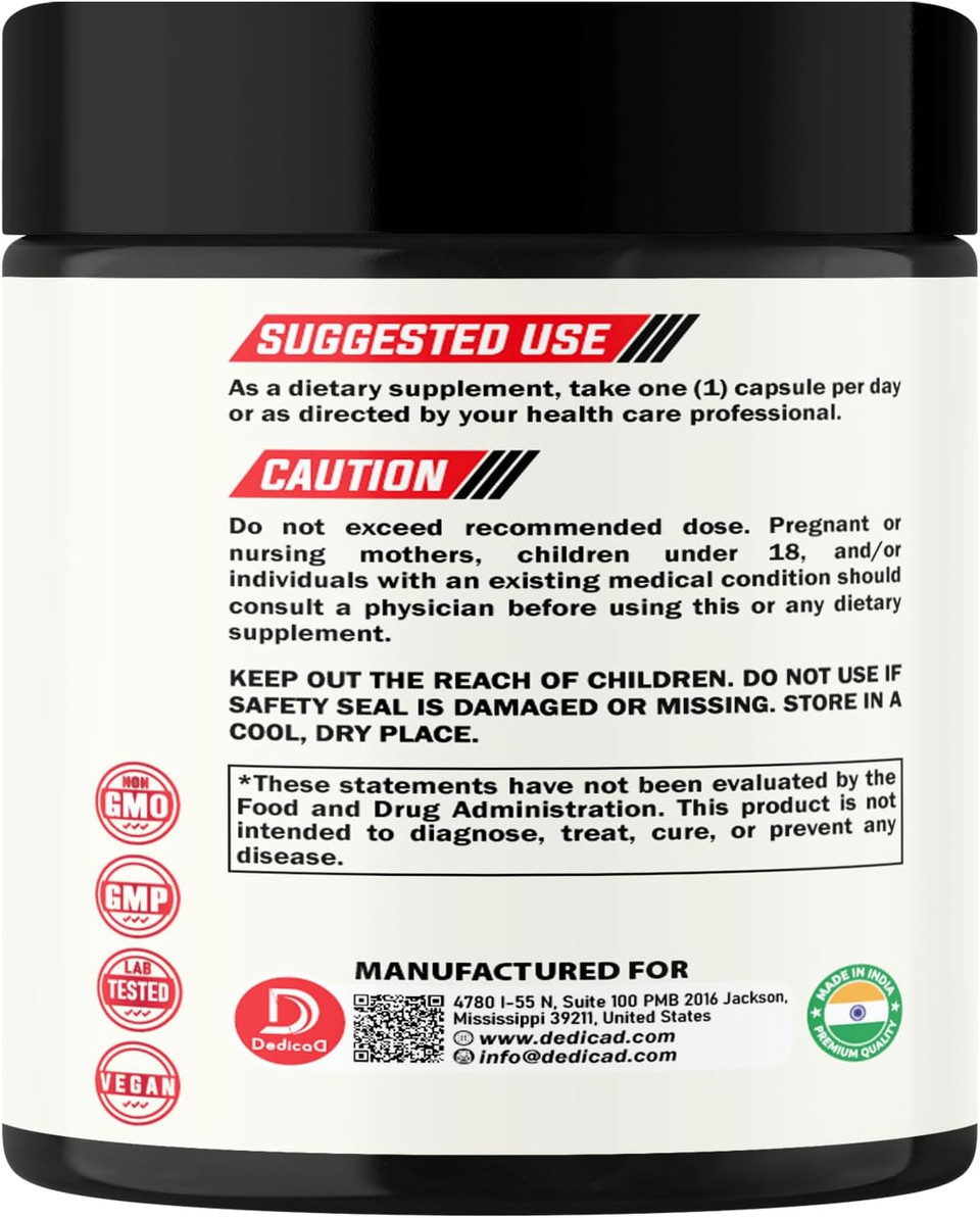 Nad+ Supplement 500Mg - Pure Nad Supplement - Combined To Fisetin, Tmg, Resveratrol And Quercetin - Energy And Dna Repair, Aging Defense, Brain Function - 60 Capsules