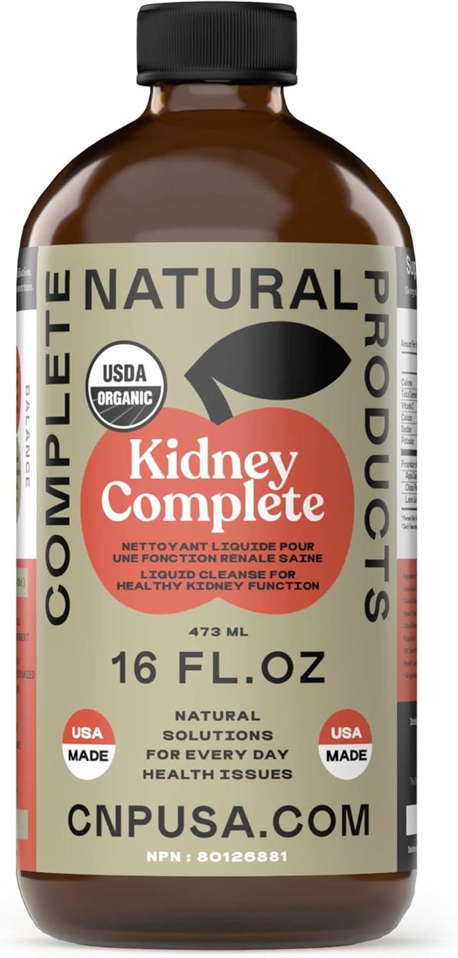 Complete Natural Products Kidney Complete - 16Oz Glass Bottle, Kidney Cleanse Complete Natural Products Kidney Complete - 16Oz Glass Bottle, Kidney Cleanse