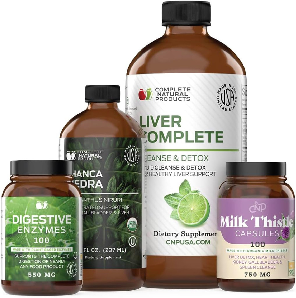 Liver Complete Bundle - Full Liver Cleanse & Detox Support Liver Complete Bundle - Full Liver Cleanse & Detox Support