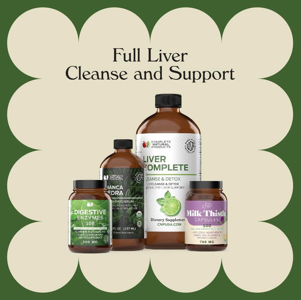 Liver Complete Bundle - Full Liver Cleanse & Detox Support Liver Complete Bundle - Full Liver Cleanse & Detox Support