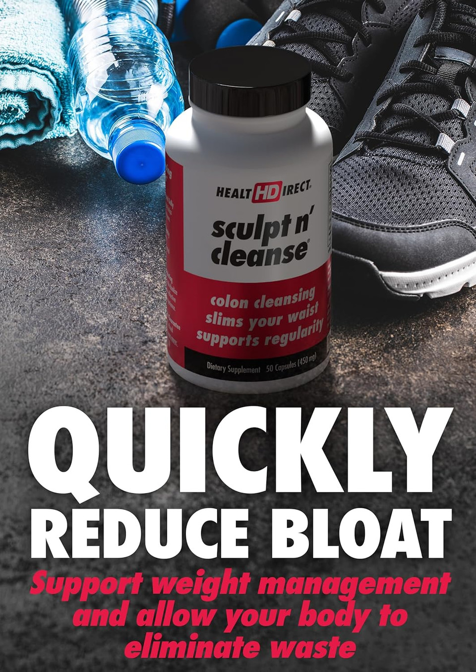 Health Direct Sculpt N' Cleanse - Herbal Colon Cleanse For Digestive Health & Regularity - Natural Detox & Gut Flush Supplement - 175 Veggie Capsules Health Direct Sculpt N' Cleanse - Herbal Colon Cleanse For Digestive Health & Regularity - Natural Detox & Gut Flush Supplement - 175 Veggie Capsules