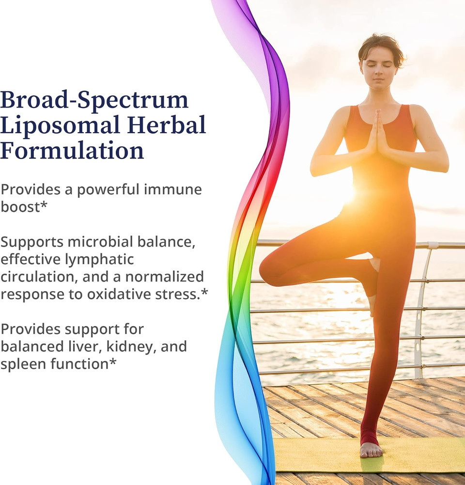 Biopure Cocktail Liposomal Herbal Blend  Potent Formulation Of Immune Supportive Tinctures With Phosphatidylcholine To Support Microbial Balance, Effective Lymphatic Circulation & More  2 Fl. Oz