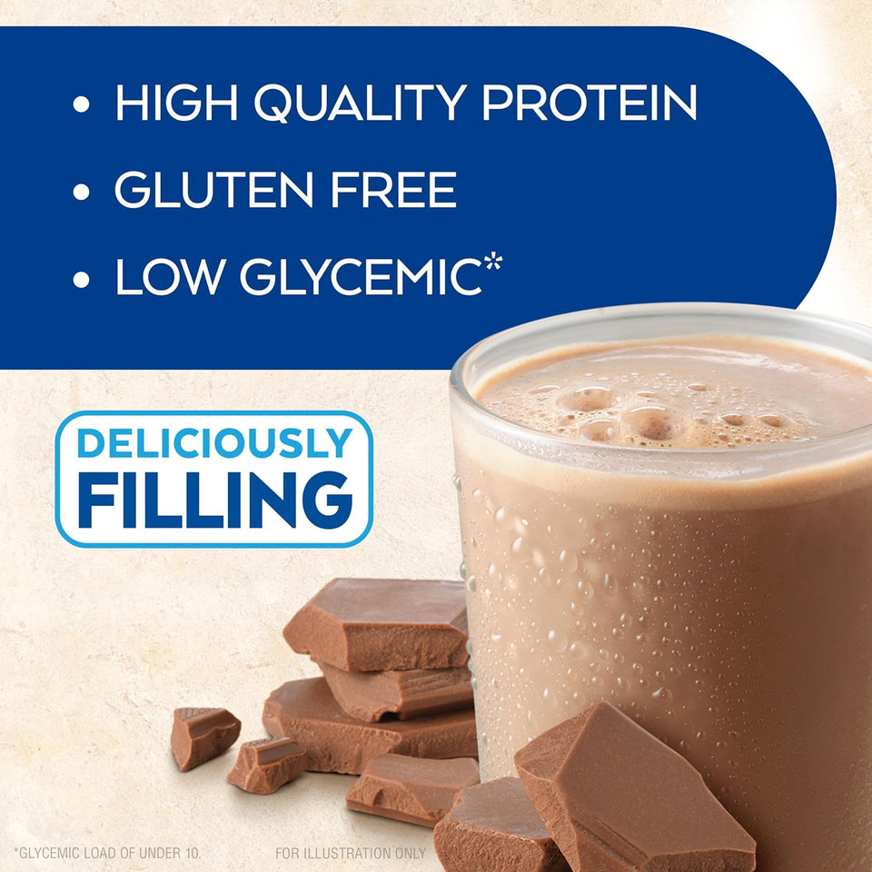 Atkins Milk Chocolate Delight High Protein Shake, 15G Protein, Low Glycemic , 2G Net Carb, 1G Sugar, Keto Friendly , Chocolate Flavored Protein Shakes, 12 Count
