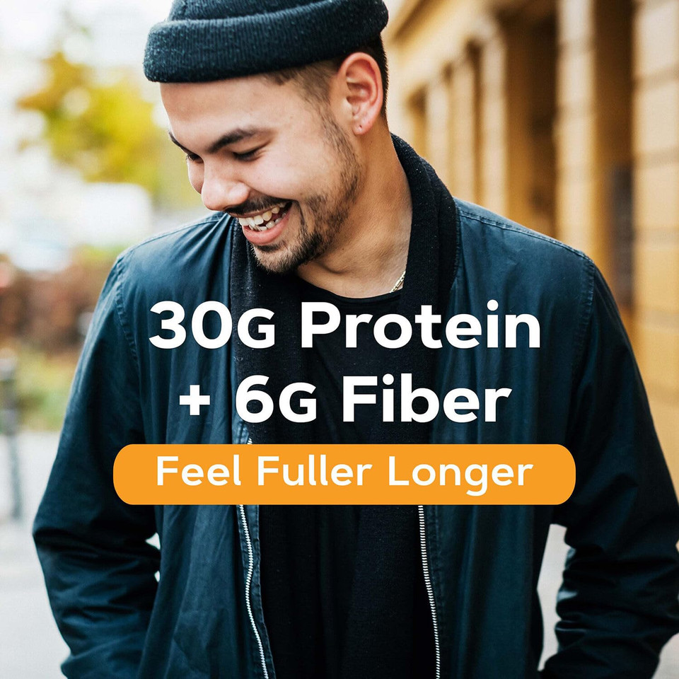 Gnc Lean Shake 25 Meal Replacement Powder, Weight Management, With 25G Protein And High Fiber, Keto, Chocolate Peanut Butter, 16 Servings