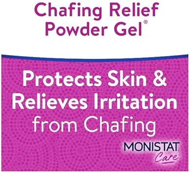 Monistat Chafing Relief Powder Gel 1.5 Oz