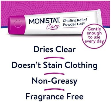 Monistat Chafing Relief Powder Gel 1.5 Oz