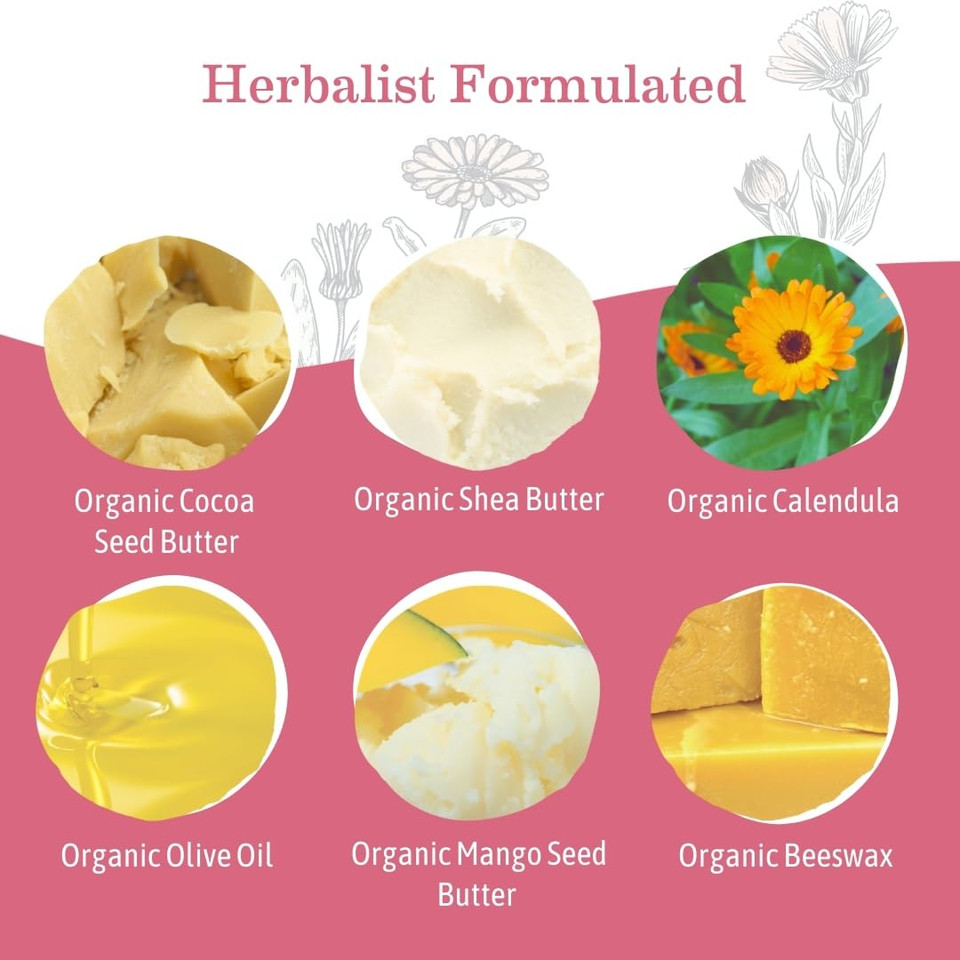 Earth Mama Organic Nipple Butter | Nipple Cream Safe For Breastfeeding | Postpartum Essentials For Nursing | Non Lanolin Nipple Cream, 2-Fluid Ounce Earth Mama Organic Nipple Butter | Nipple Cream Safe For Breastfeeding | Postpartum Essentials For Nursing | Non Lanolin Nipple Cream, 2-Fluid Ounce