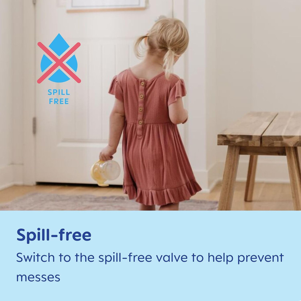 Mam Starter Cup (1 Count), Mam Sippy Cup, Drinking Cup With Extra-Soft Spill-Free Spout And Non-Slip Handles, For Girls 4+ Months, Five Ounces, Pink