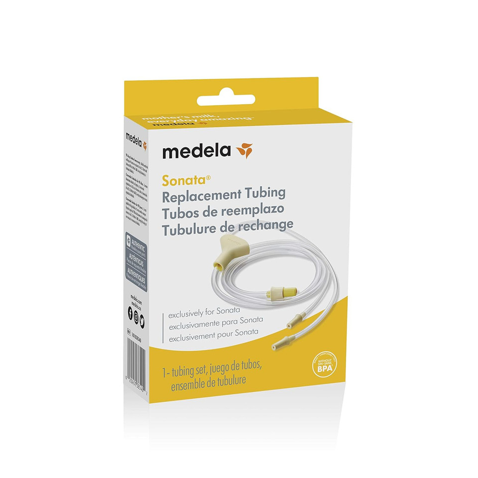 Medela Sonata Replacement Tubing, Breast Pump Accessories Designed For Sonata Breastpump, Authentic Spare Parts
