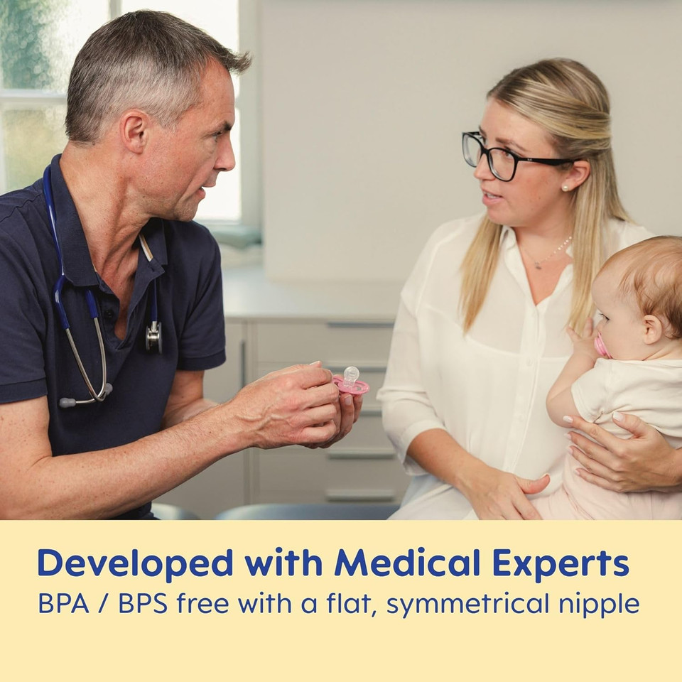 Mam Air Matte Pacifiers, Binky For 16+ Months, Bpa-Free Silicone Nipple, Ideal For Sensitive Skin & Breastfed Newborns, Easy To Clean, Developed With Medical Experts, 2 Count Binkies