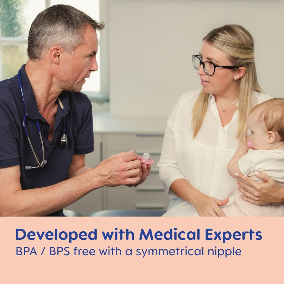 Mam Supreme Night Baby Pacifier, For Sensitive Skin, Patented Nipple, 2 Pack, 0-6 Months, Boy Mam Supreme Night Baby Pacifier, For Sensitive Skin, Patented Nipple, 2 Pack, 0-6 Months, Boy