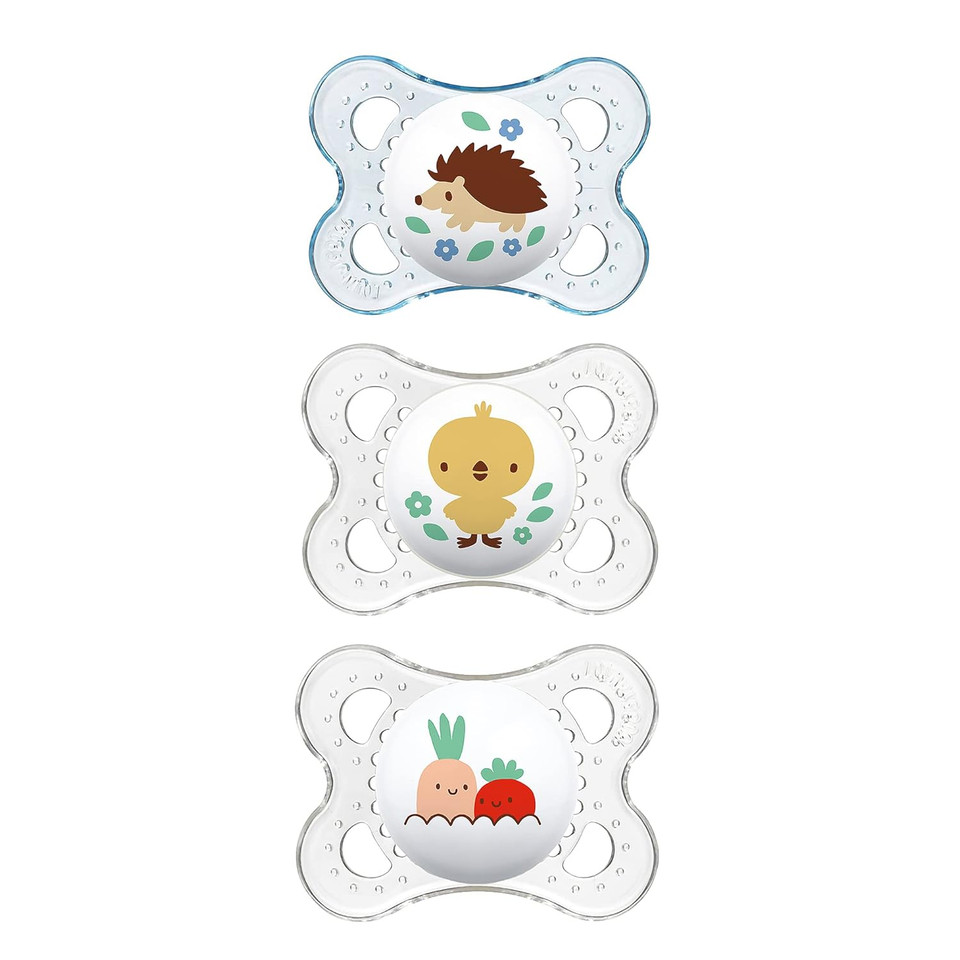 Mam Original Day & Night Baby Pacifier, Nipple Shape Helps Promote Healthy Oral Development, Glows In The Dark, 0-6 Months, Baby Boy, 2 Count Mam Original Day & Night Baby Pacifier, Nipple Shape Helps Promote Healthy Oral Development, Glows In The Dark, 0-6 Months, Baby Boy, 2 Count