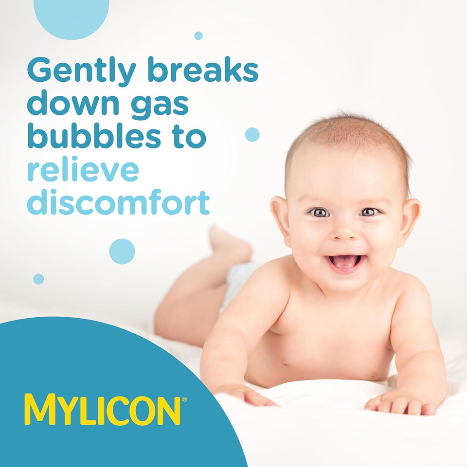 Mylicon Infants Gas Relief Drops For Infants And Babies, Dye Free Formula, 1 Fluid Ounce