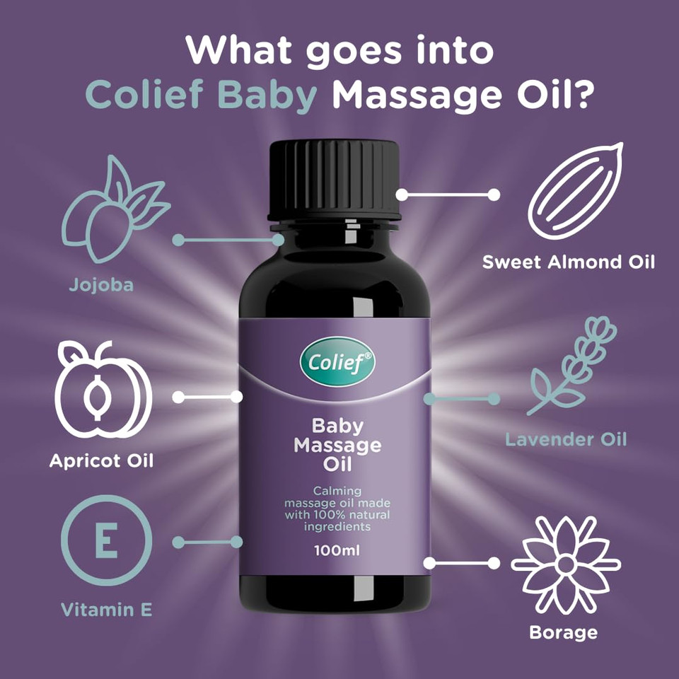 Colief Baby Massage Oil Baby Scalp Oil | Soothing Moisturizing Oils For Babies Scalp & Body | Made With 100% Natural Ingredients |