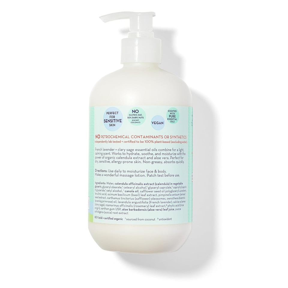 California Baby Calming Lotion | 100% Plant-Based Moisturizer | Lavender Baby Lotion | Face Moisturizer For Dry Skin | Hypoallergenic | 19 Oz / 562 Ml California Baby Calming Lotion | 100% Plant-Based Moisturizer | Lavender Baby Lotion | Face Moisturizer For Dry Skin | Hypoallergenic | 19 Oz / 562 Ml