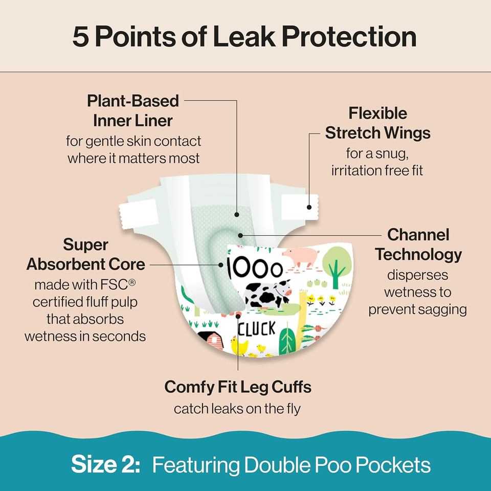 The Honest Company Clean Conscious Diapers For Delicate Skin | Up To 100% Leakproof | Hypoallergenic, Fragrance Free | Girl Prints | Super Club Box, Size 3 (16-28 Lbs), 120 Count (Prints May Vary) The Honest Company Clean Conscious Diapers For Delicate Skin | Up To 100% Leakproof | Hypoallergenic, Fragrance Free | Girl Prints | Super Club Box, Size 3 (16-28 Lbs), 120 Count (Prints May Vary)