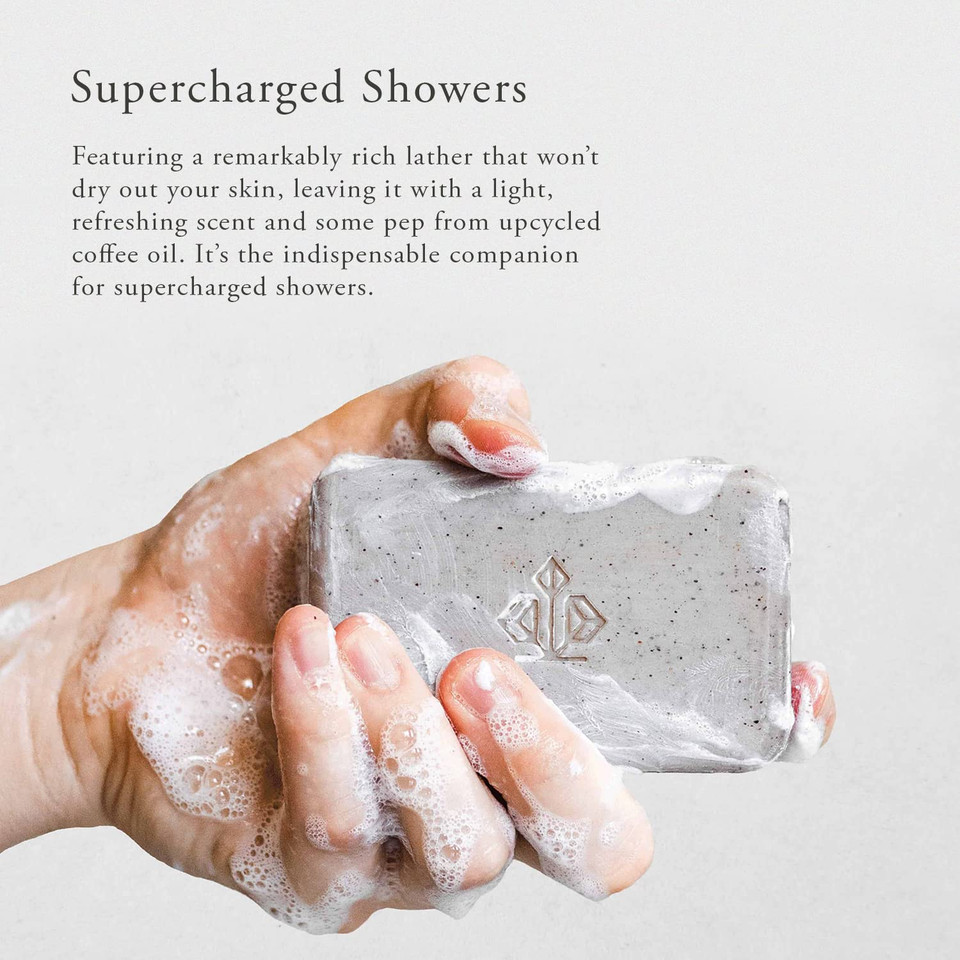 Caldera + Lab The Body Bar Exfoliating Soap Certified, Vegan, Exfoliating And Organic Bar Soap With Antioxidant Botanicals