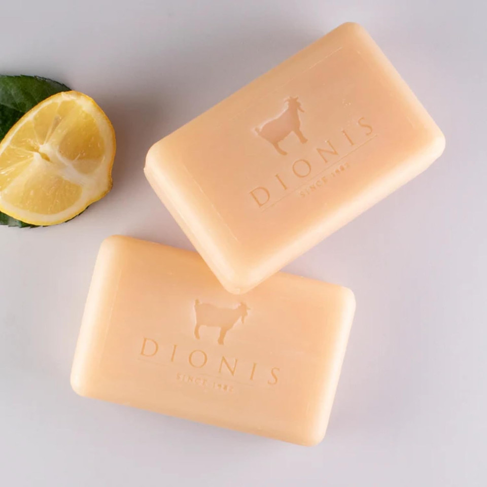 Dionis Goat Milk Verbena And Cream Scented Hand And Body Soap Bar, Hydrating Moisturizing Wash For Sensitive Skin, Gentle Lasting Hydration, Cruelty Free, Non Greasy, Paraben Free, Made In Usa, 6Oz