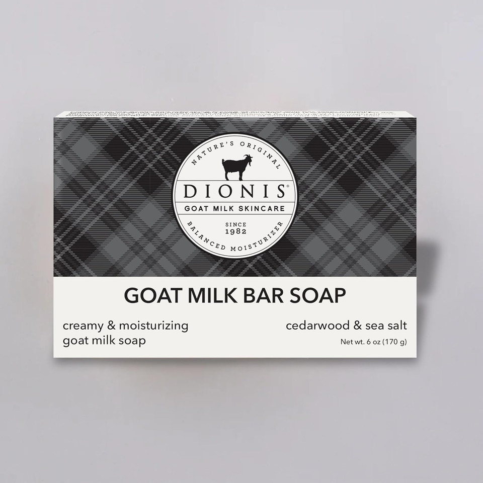 Dionis Goat Milk Vanilla Bean Scented Hand And Body Soap Bar, Hydrating Moisturizing Wash For Sensitive Skin, Gentle Lasting Hydration, Cruelty Free, Non Greasy, Paraben Free, Made In The Usa, 6 Oz