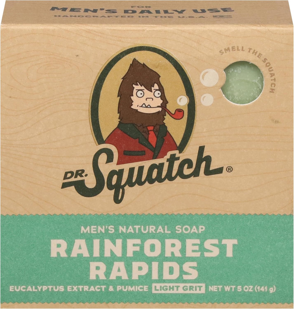 Dr. Squatch, Bar Soap Rainforest Rapids, 5 Ounce