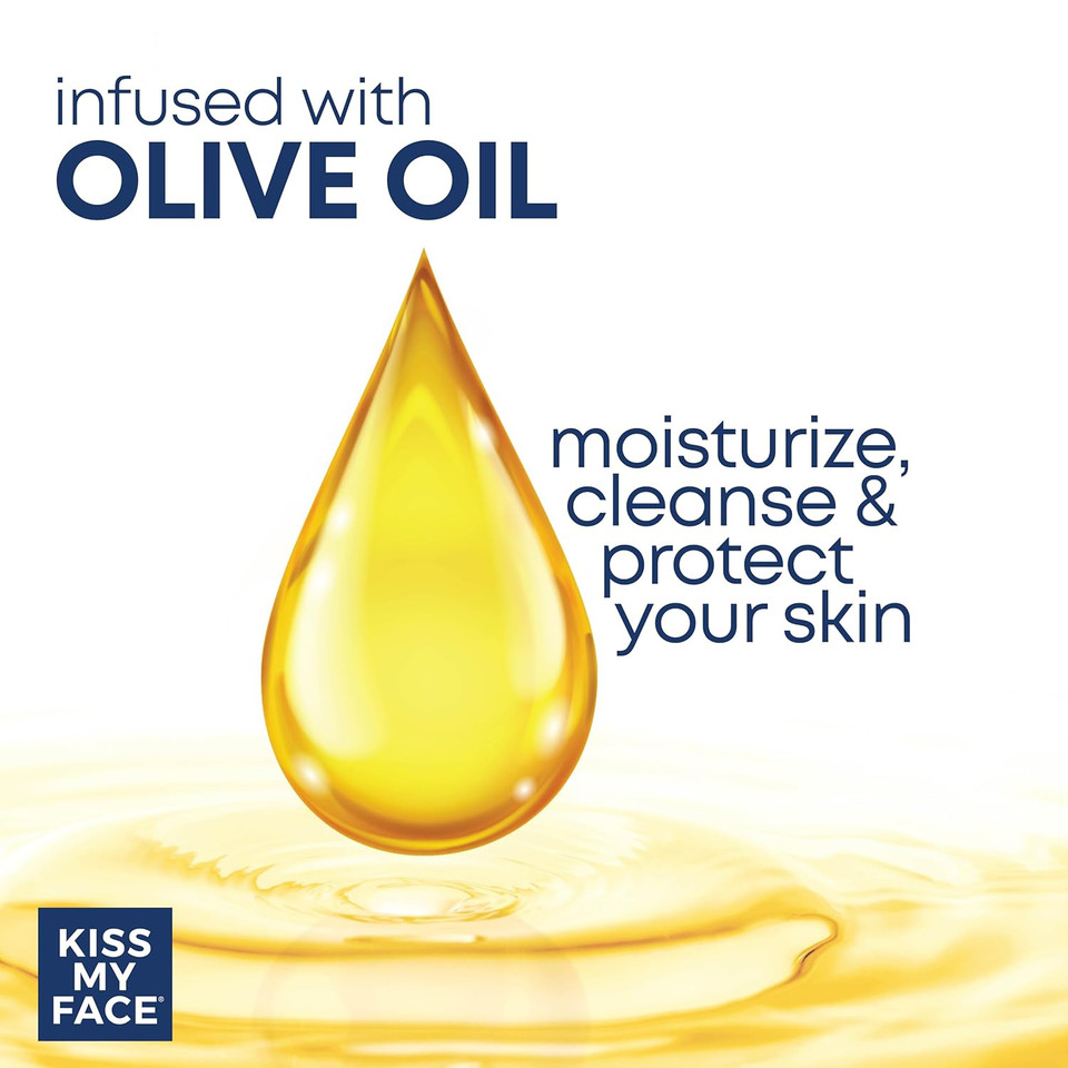 Kiss My Face De-Stress 2-In-1 Body Wash & Bath Soak - Lemongrass + Juniper Berry - Botanical Blend - Vegan And Cruelty Free - With Added Rhodiola Rosea, Hemp Seed Oil And Ashwagandha - 16 Fl Oz Bottle