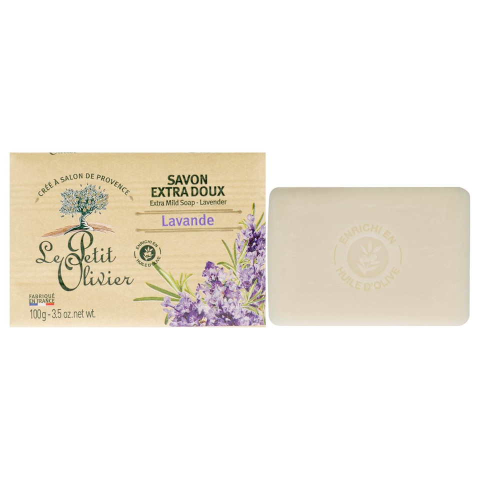 Extra Mild Soap - Lavender - 3.5 Oz
