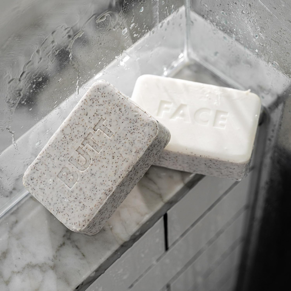 Marlowe. No. 109 Coffee Bar Soap 7 Oz (6 Bars)  Exfoliating Body Scrub For Men With Natural Extracts, Caffeine, Coffee Bean & Cocoa Butter  Energizing Fresh Brewed Scent