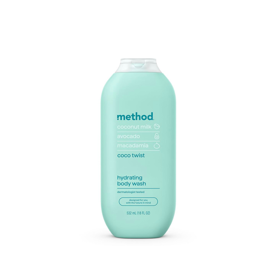 Method Body Wash, Island Mist, Hibiscus + Mango Nectar + Passion Fruit Notes, 18Oz