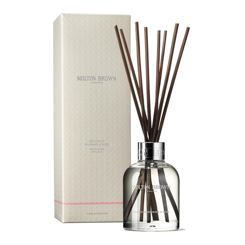 Molton Brown Delicious Rhubarb & Rose Aroma Reeds 5 Fl. Oz