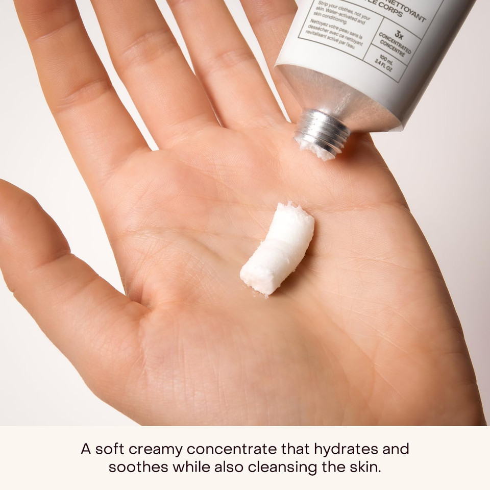 The Body Wash Concentrate, Hydrating And Skin Soothing, Plant-Based, Vegan, Aloe Vera, Skincare Ingredients, 3.4 Fl Oz