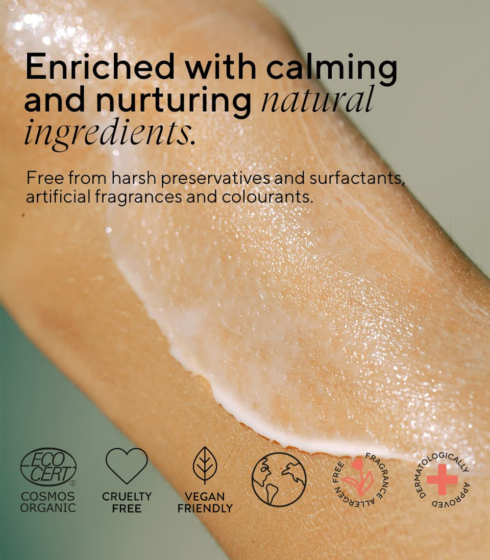 Mádara Organic Skincare | Kind Body Wash Foam, 300Ml  Organic Certified Baby Bath Wash Cleanser, Gentle Enough For The Whole Family, Sensitive Skin-Approved, Soap-Free Formula, Ecocert Certified