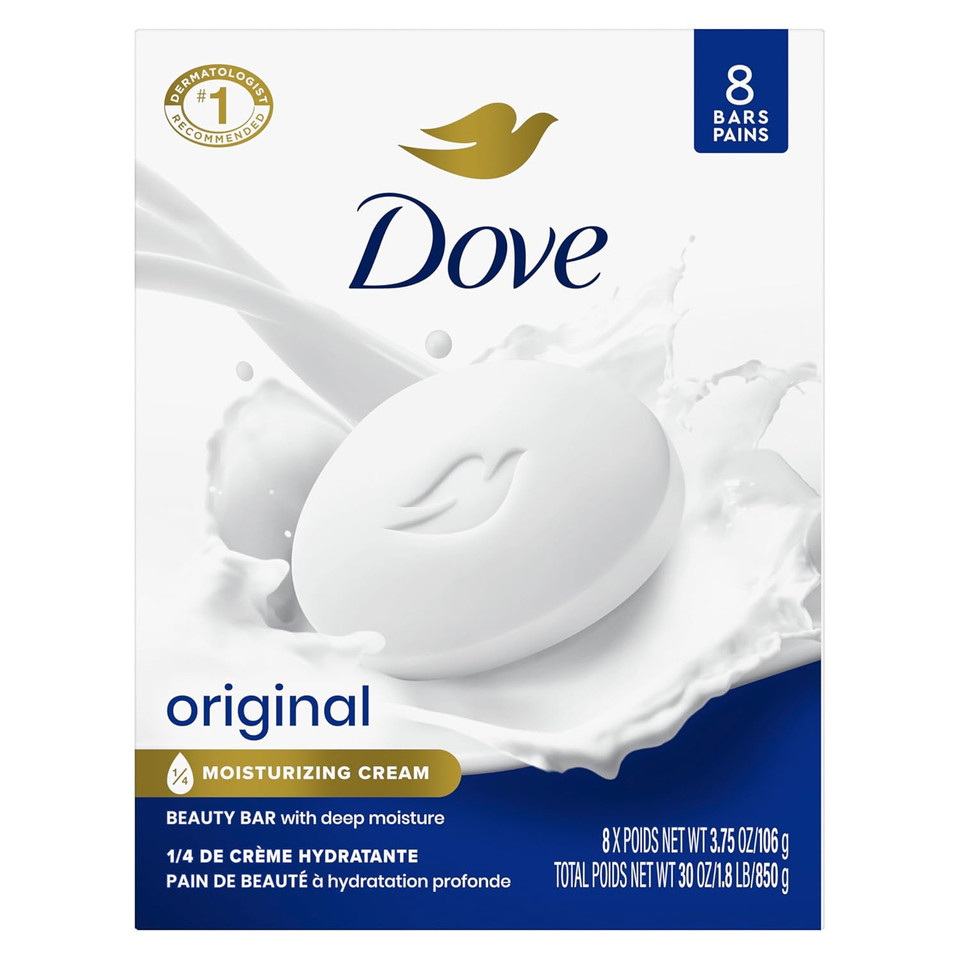 Dove Soap Original 4.75 Ounce / 135G, 4.75 Fl Ounce