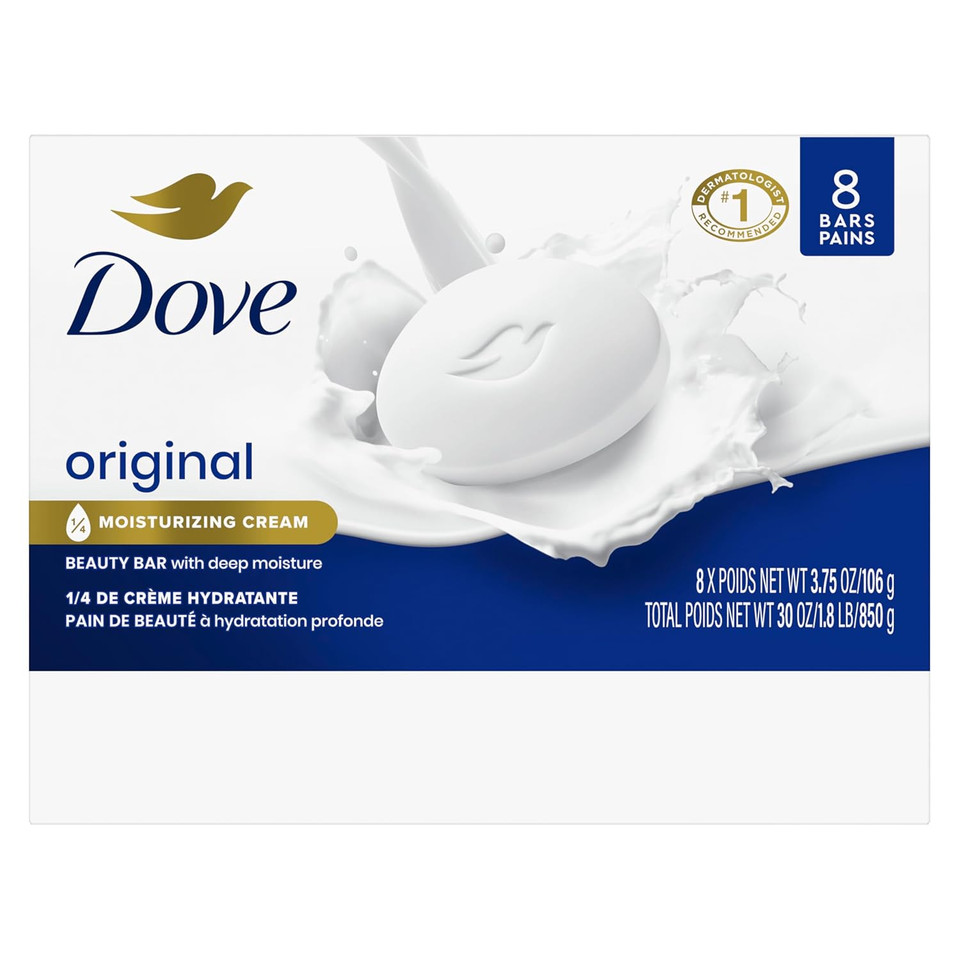 Dove Soap Original 4.75 Ounce / 135G, 4.75 Fl Ounce