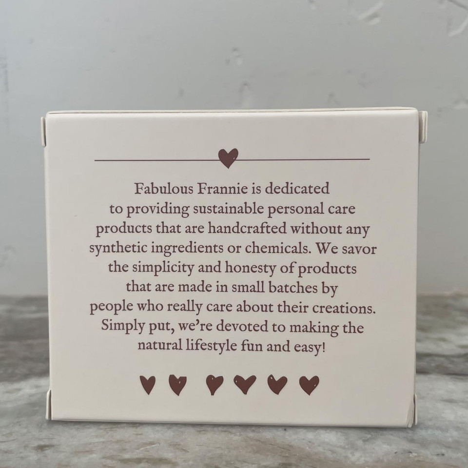Fabulous Frannie Honey Almond 100% Natural Herbal Bar Soap 4 Oz