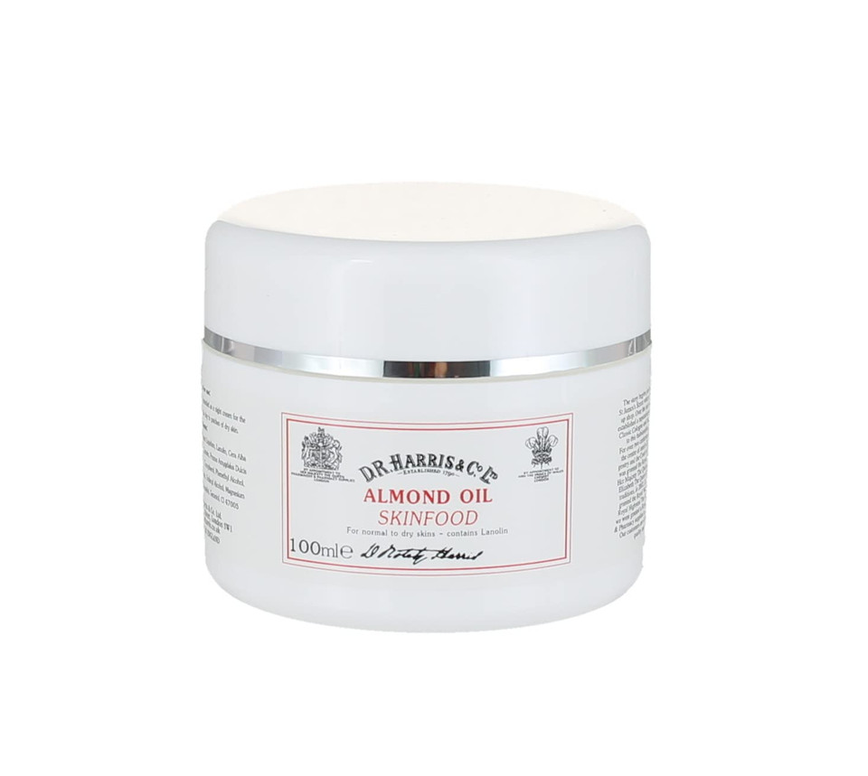 D.R. Harris Almond Oil Skinfood 100Ml