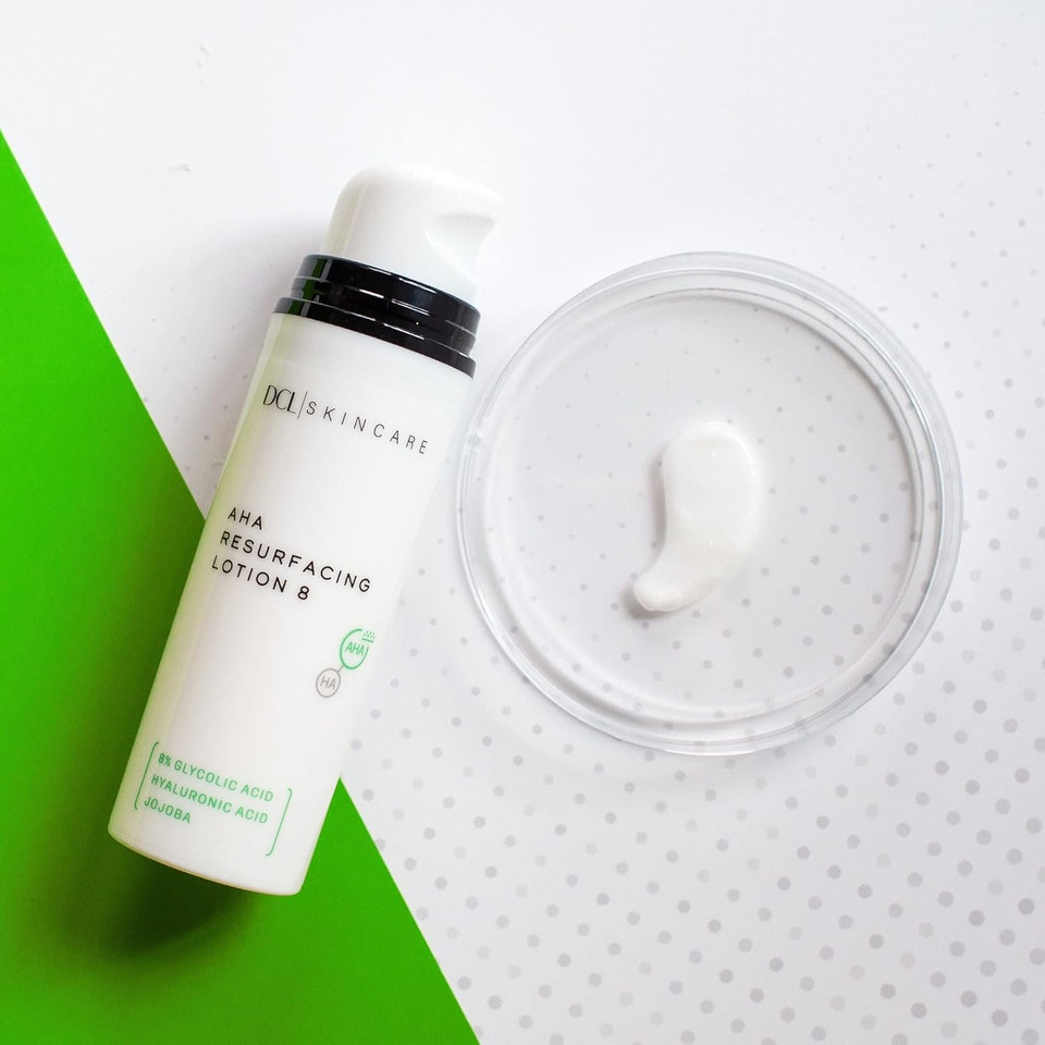 Dcl Skincare Aha Resurfacing Lotion 8 With 8% Glycolic Acid, 1.7 Fl Oz