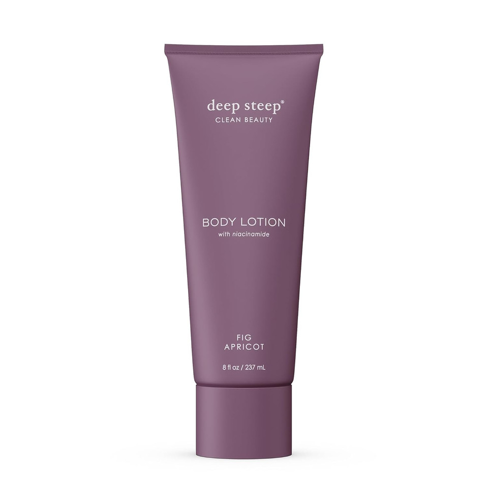 Deep Steep Body Lotion, Passion Fruit Guava, 8 Oz  Moisturizer With Coconut Oil, Shea Butter, Argan Oil, Aloe Vera & Niacinamide  Vegan, Clean Beauty, Daily Skin Hydration