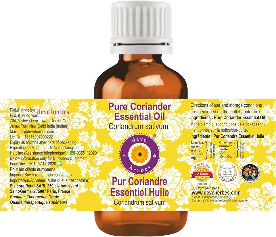 Deve Herbes Liquorice Oil (Glycyrrhiza Glabra) With Two Glass Droppers | Infused | Pure | Non-Sticky | Lightweight | For Facial Care | Men & Women | 5Ml X 2 (0.33 Oz) Deve Herbes Liquorice Oil (Glycyrrhiza Glabra) With Two Glass Droppers | Infused | Pure | Non-Sticky | Lightweight | For Facial Care | Men & Women | 5Ml X 2 (0.33 Oz)