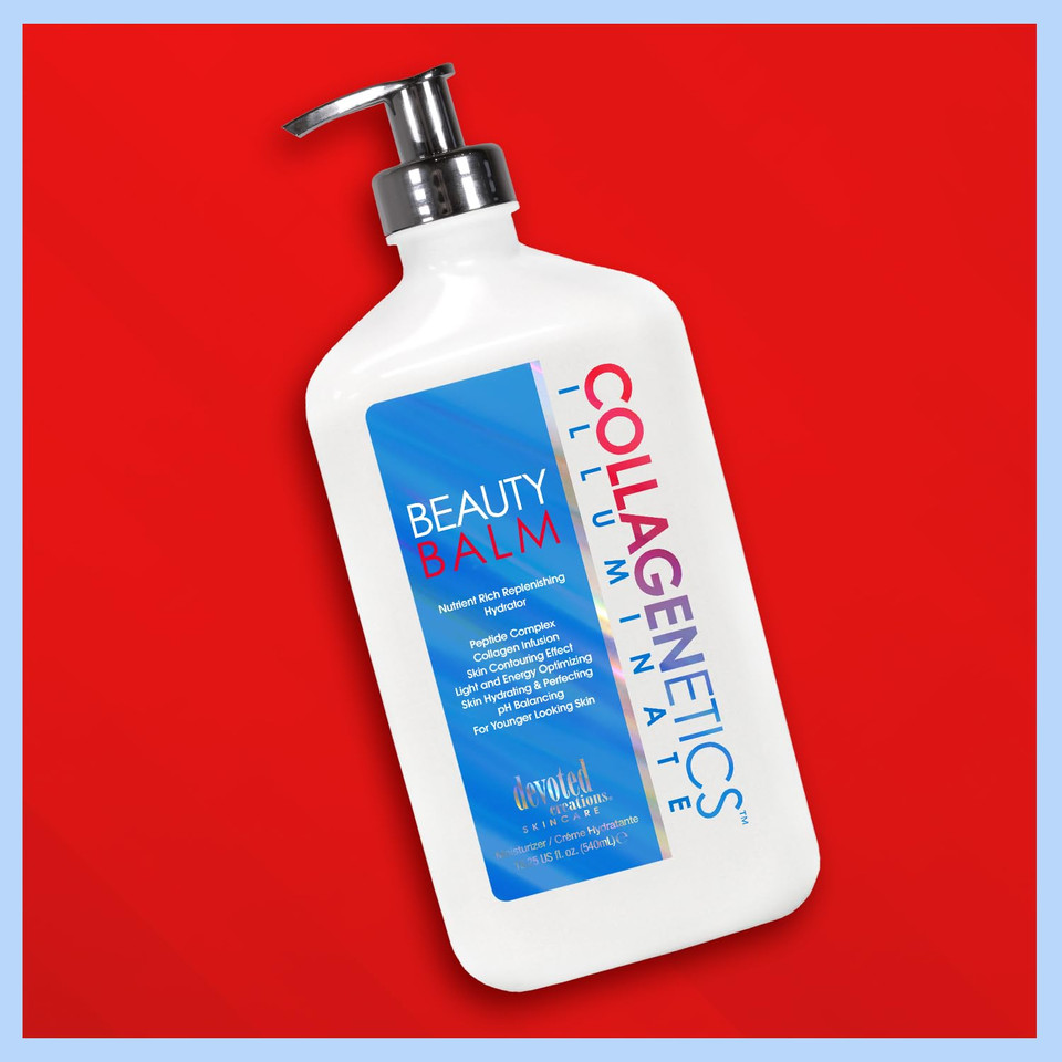 Devoted Creations Collagenetics Beauty Balm - Nutrient Rich Replenishing Post Light Hydrator