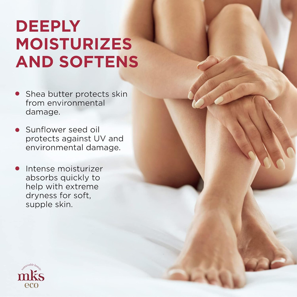 Mks Eco Whip Skin Butter - 8 Oz - Total Body Moisturizer - Moroccan Argan Oil, Hemp Seed Oil, Jojoba Oil, Shea Butter - Vegan & Cruelty Free