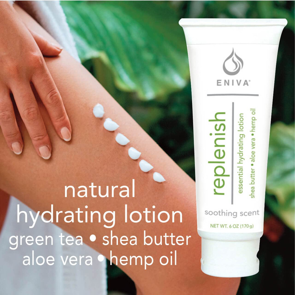 Eniva Premium Moisturizing Cream Body And Face Moisturizer For Dry Skin Replenish Natural Hydrating Lotion | Non-Greasy | Light Fragrance | (6 Oz)