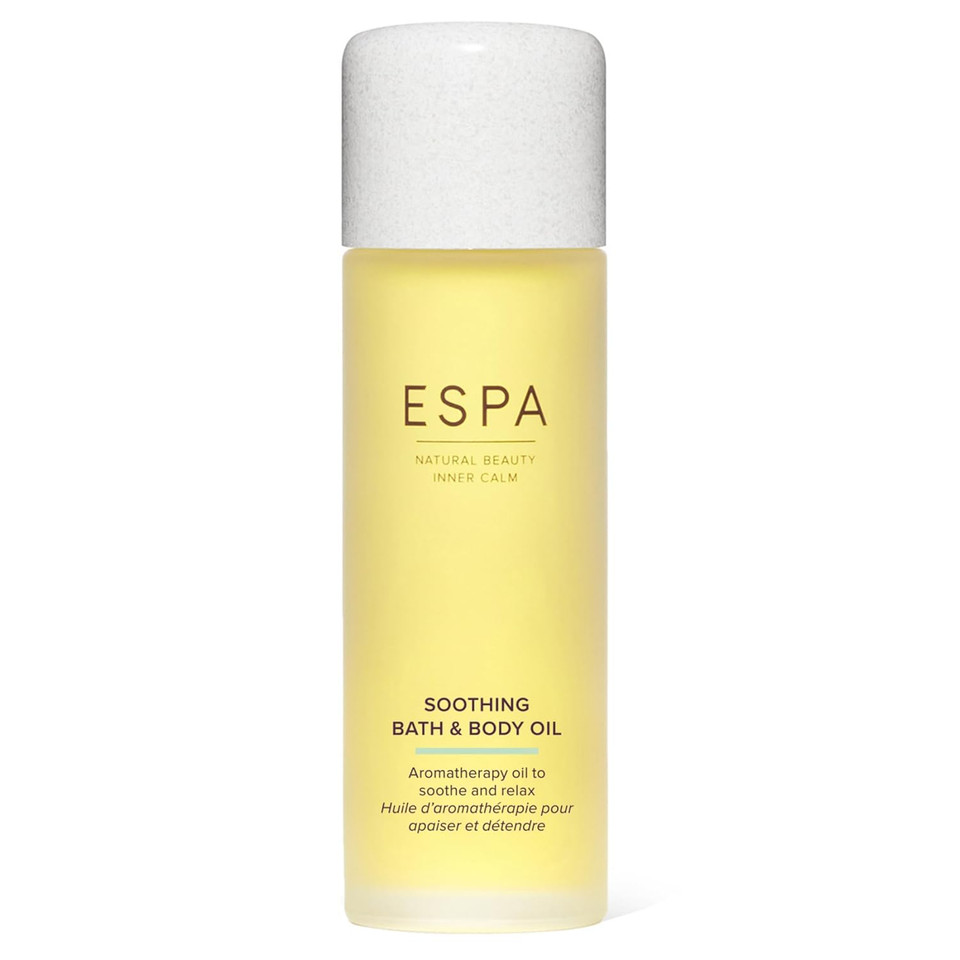Espa | Soothing Bath And Body Oil | 100Ml | Myrrh, Rose Geranium & Frankincense | Menopause-Friendly
